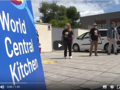 World Central Kitchen celebra la entrega de un millón de comidas